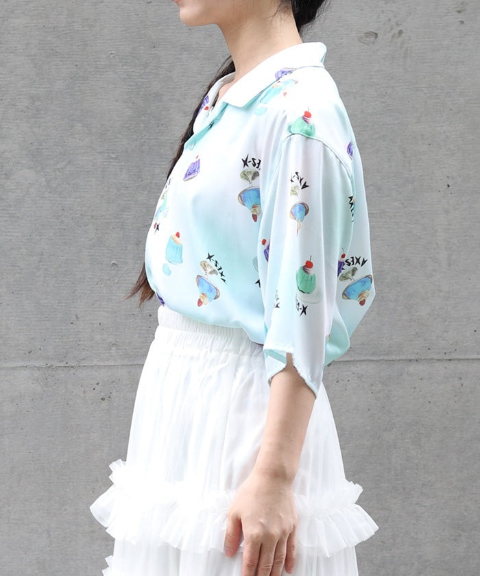 Jelly Print Aloha Shirt