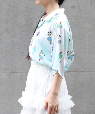 Jelly Print Aloha Shirt