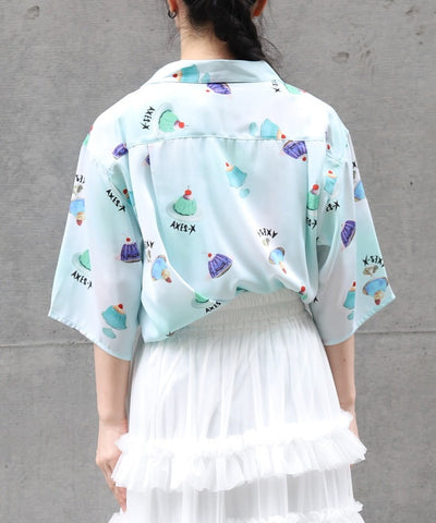 Jelly Print Aloha Shirt