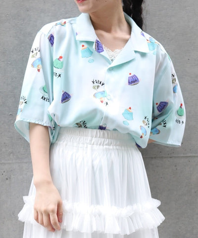 Jelly Print Aloha Shirt