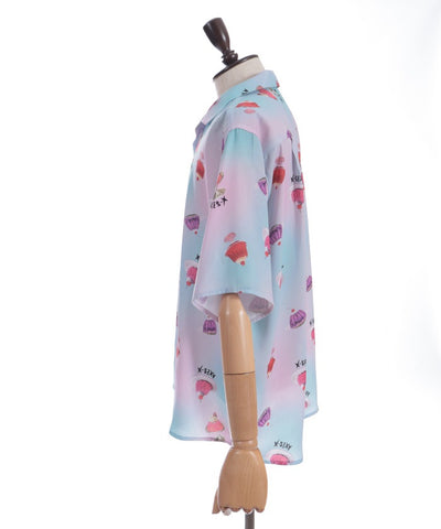 Jelly Print Aloha Shirt