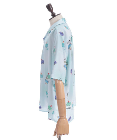 Jelly Print Aloha Shirt