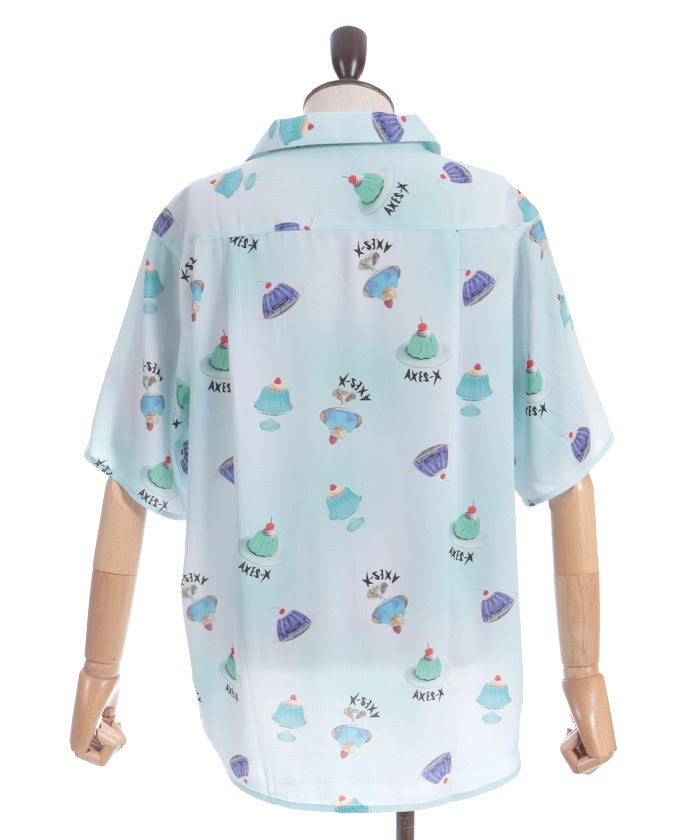 Jelly Print Aloha Shirt