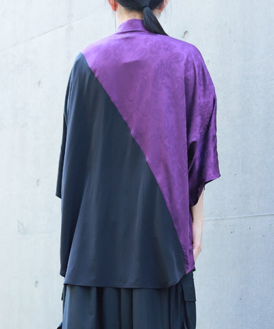 Bias Panel Dolman Shirt