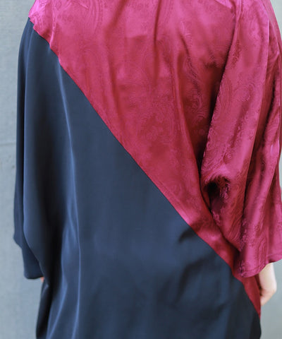 Bias Panel Dolman Shirt