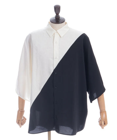 Bias Panel Dolman Shirt