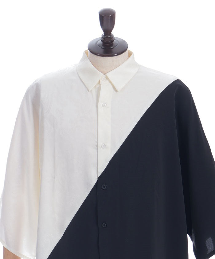 Bias Panel Dolman Shirt