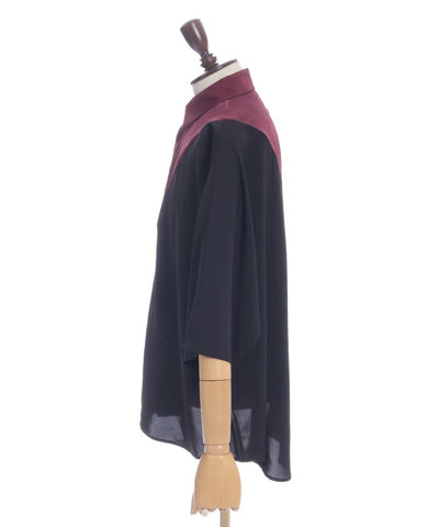 Bias Panel Dolman Shirt