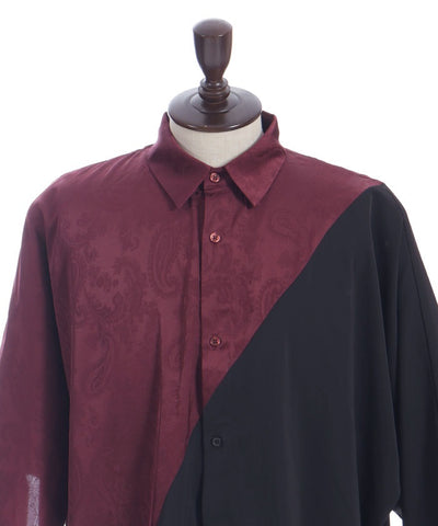 Bias Panel Dolman Shirt