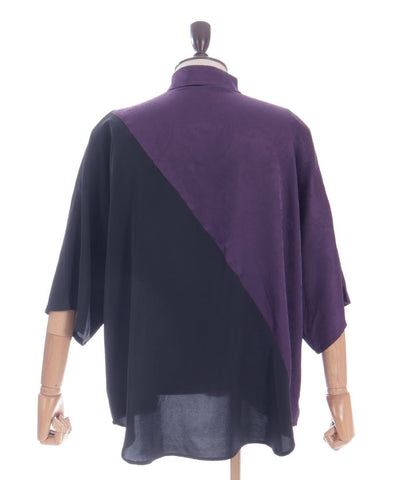 Bias Panel Dolman Shirt