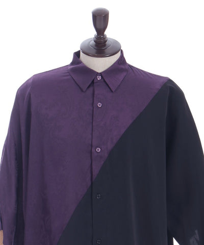 Bias Panel Dolman Shirt