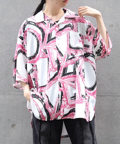 Picture Frame Print Aloha Shirt