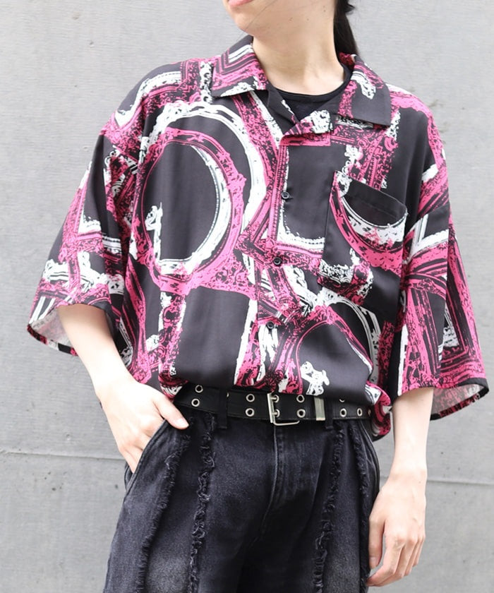 Picture Frame Print Aloha Shirt