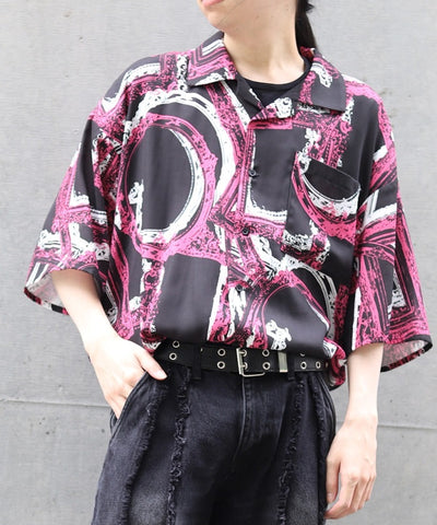 Picture Frame Print Aloha Shirt