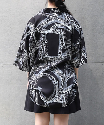 Picture Frame Print Aloha Shirt