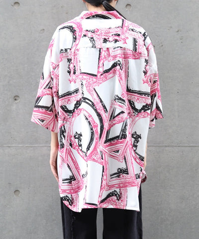 Picture Frame Print Aloha Shirt