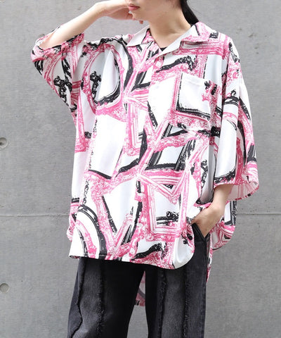 Picture Frame Print Aloha Shirt