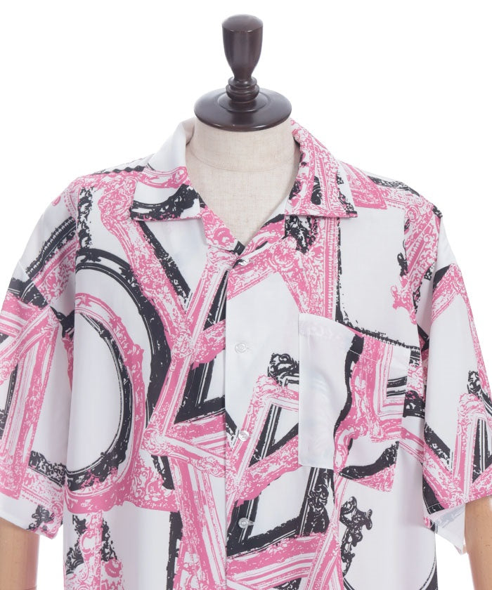 Picture Frame Print Aloha Shirt