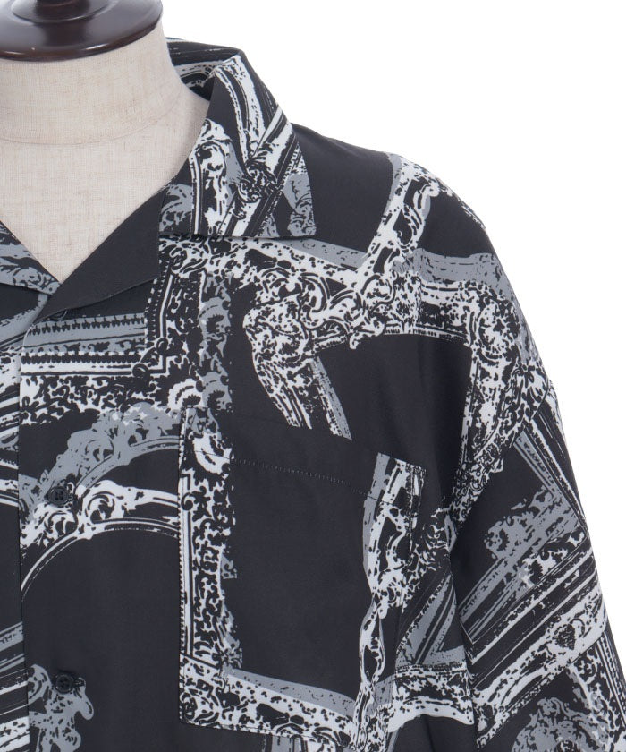 Picture Frame Print Aloha Shirt