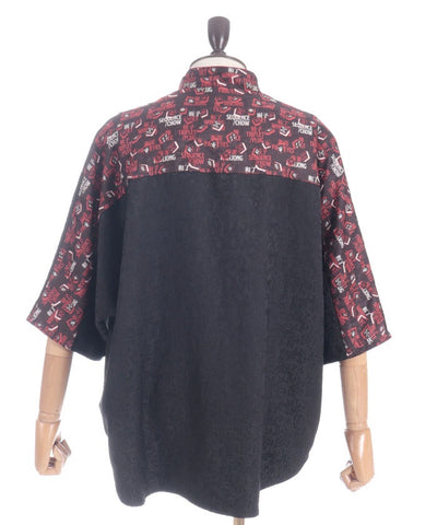 Mahjong Tiles Print Chinese Shirt