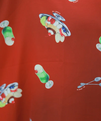 Pudding A La Mode Pattern Short Sleeve Shirt