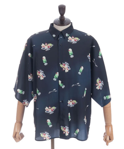 Pudding A La Mode Pattern Short Sleeve Shirt
