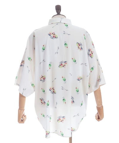 Pudding A La Mode Pattern Short Sleeve Shirt