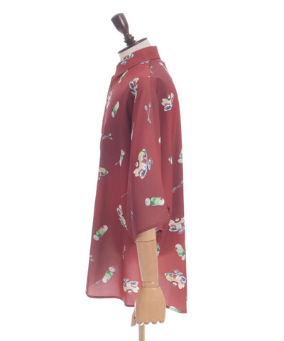 Pudding A La Mode Pattern Short Sleeve Shirt