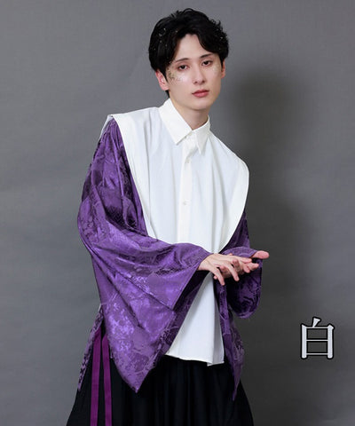 Kariginu Design Japanese Sleeve Shirt