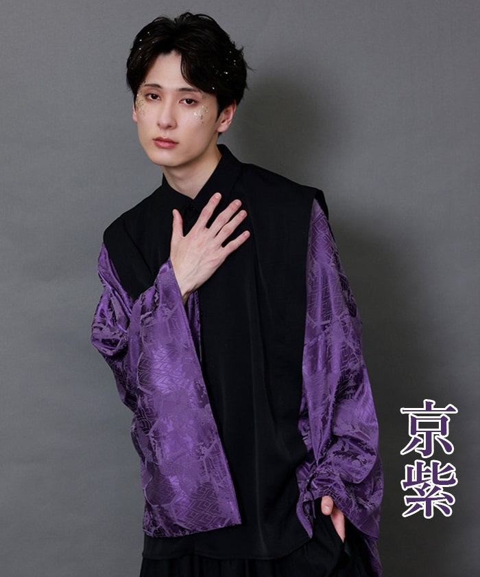 Kariginu Design Japanese Sleeve Shirt