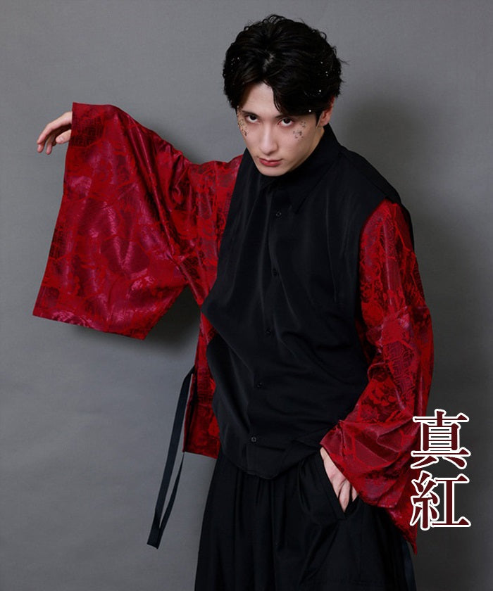 Kariginu Design Japanese Sleeve Shirt