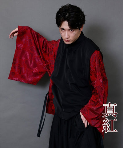 Kariginu Design Japanese Sleeve Shirt