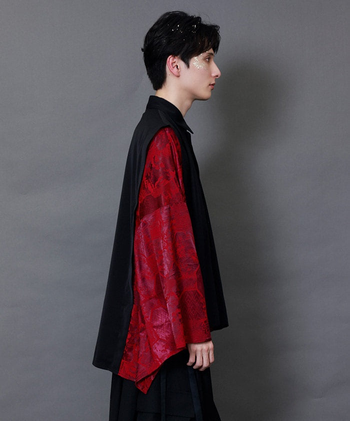 Kariginu Design Japanese Sleeve Shirt