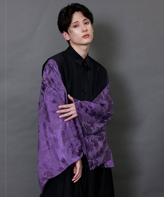 Kariginu Design Japanese Sleeve Shirt