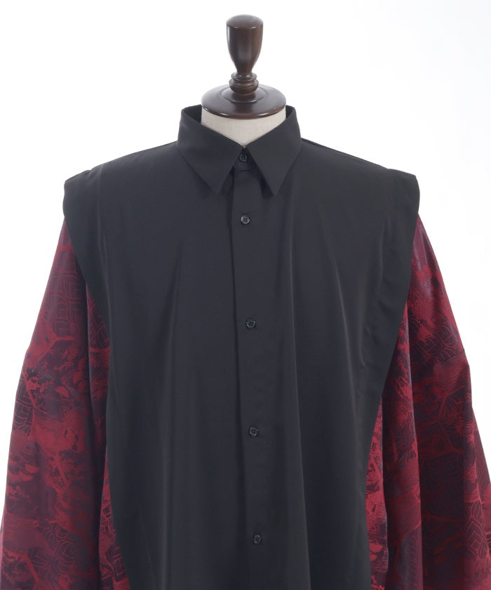 Kariginu Design Japanese Sleeve Shirt