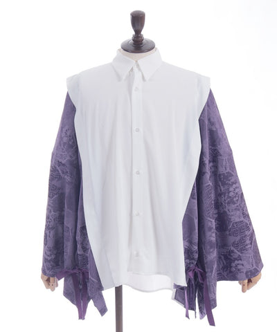 Kariginu Design Japanese Sleeve Shirt