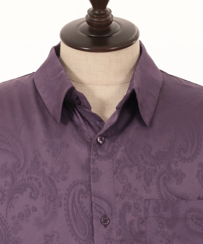 Paisley Pattern Dolman Shirt