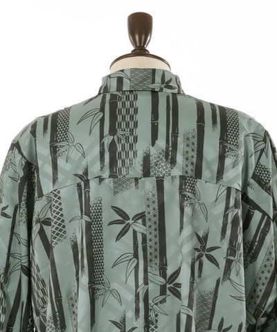 Bamboo Forest Pattern Dolman Long Sleeve Shirt