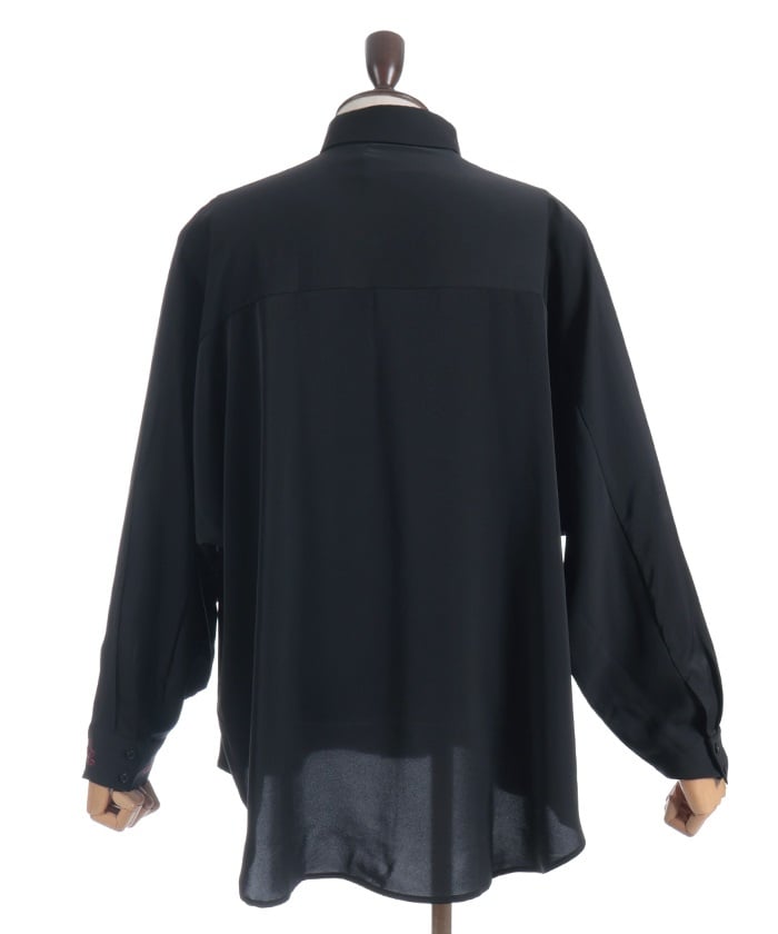 Lotus Embroidery Shirt