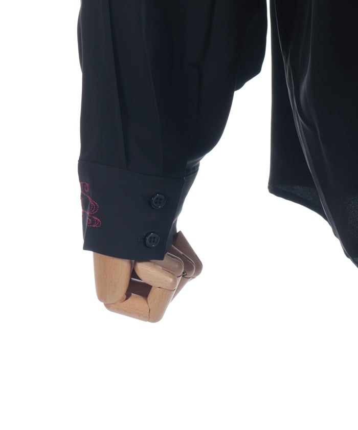 Lotus Embroidery Shirt