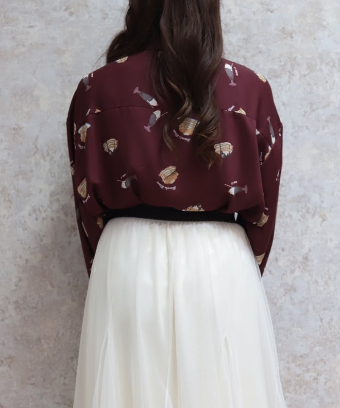 Pancakes Print Shirt