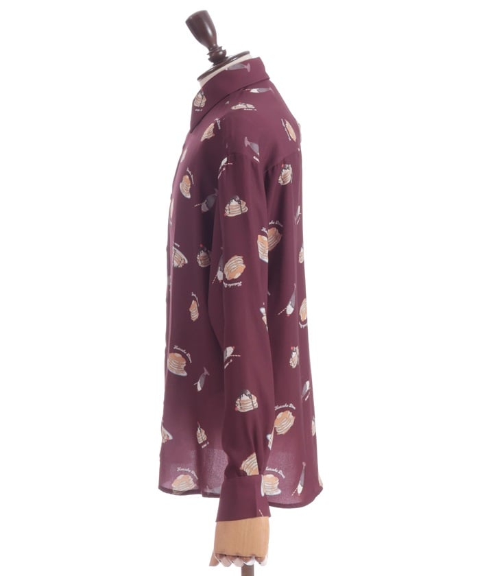 Pancakes Print Shirt