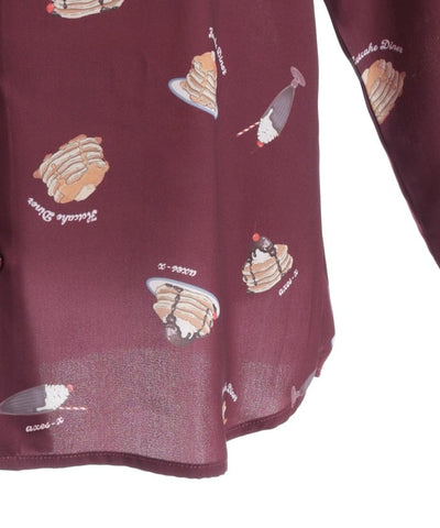 Pancakes Print Shirt
