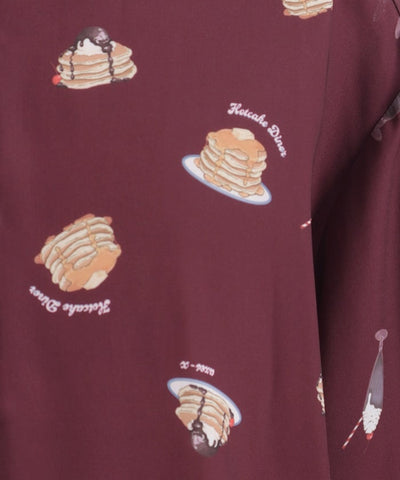Pancakes Print Shirt