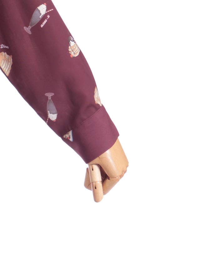 Pancakes Print Shirt