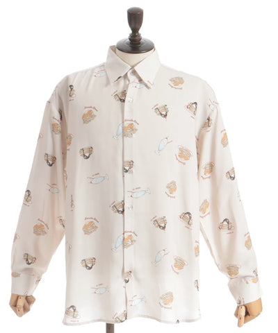 Pancakes Print Shirt