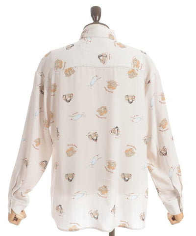 Pancakes Print Shirt