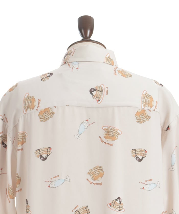 Pancakes Print Shirt