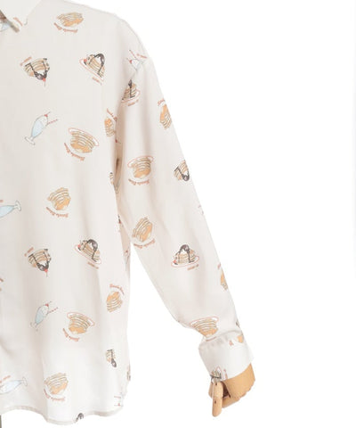 Pancakes Print Shirt