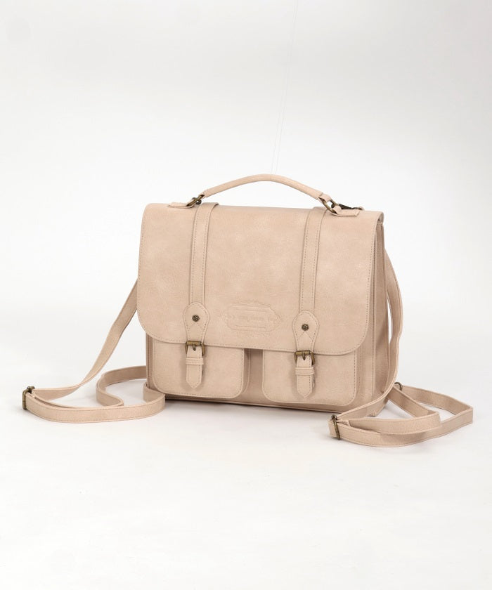 Double Pocket Satchel